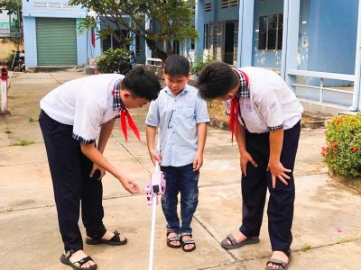 Orientation device for the visually impaired and elderly 